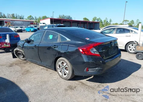 2018 Honda Civic Lx from USA, damaged, VIN 19XFC2F54JE025959